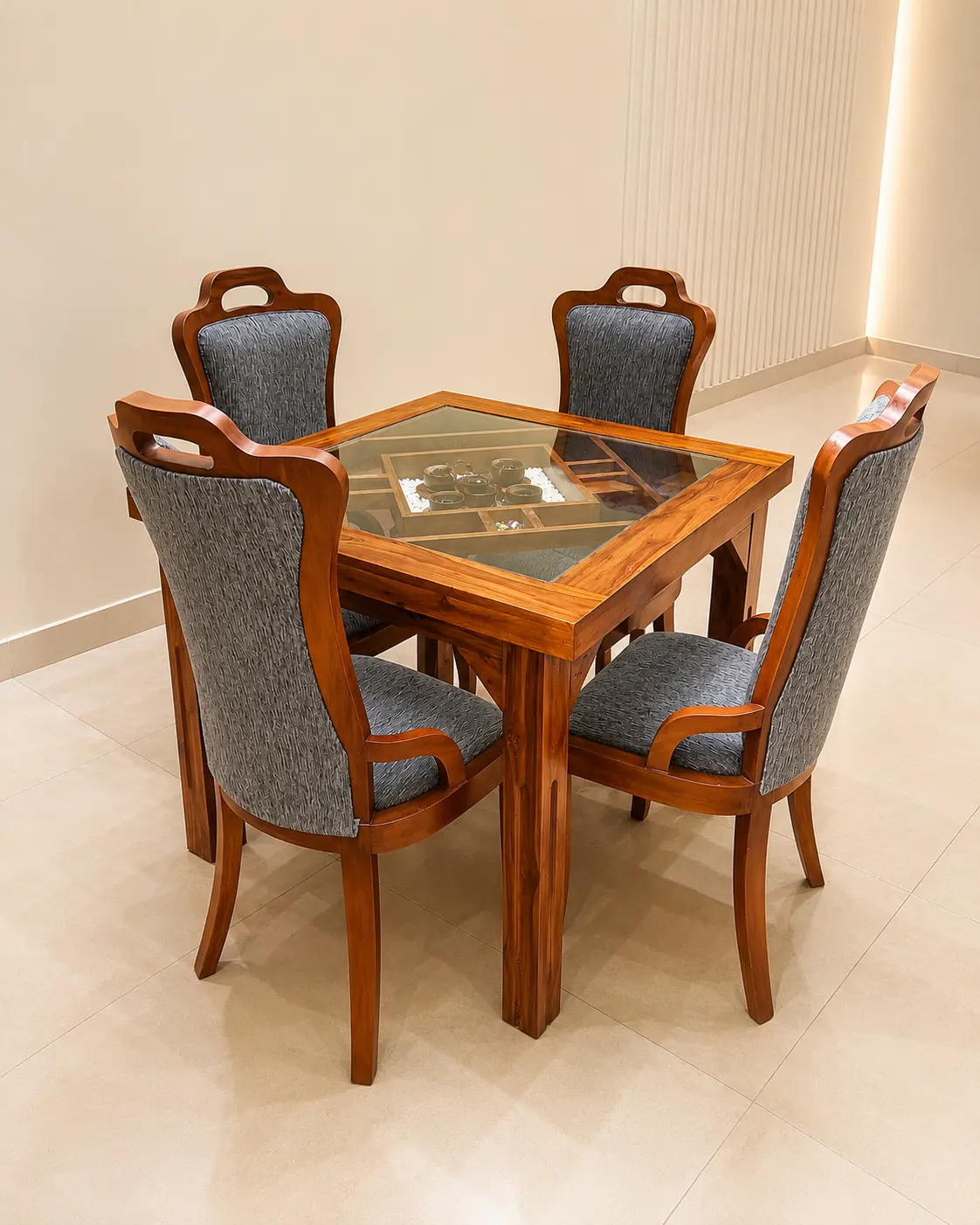 Artistic Live-Edge Custom Table